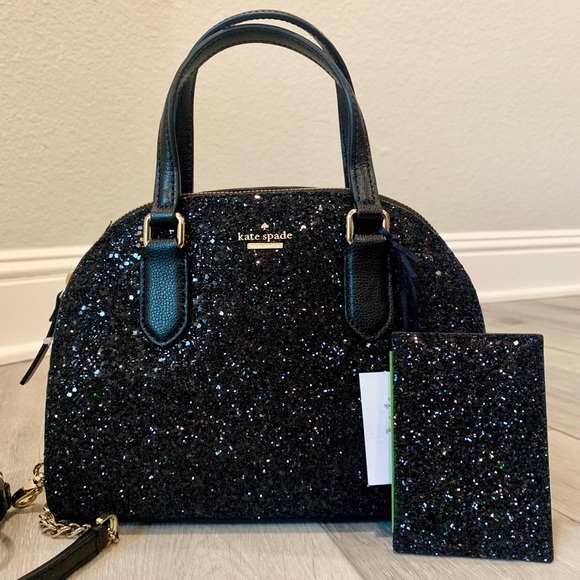 ✨SET✨ Kate Spade Glitter Mini Reiley/ cc holder - Picture 2 of 8